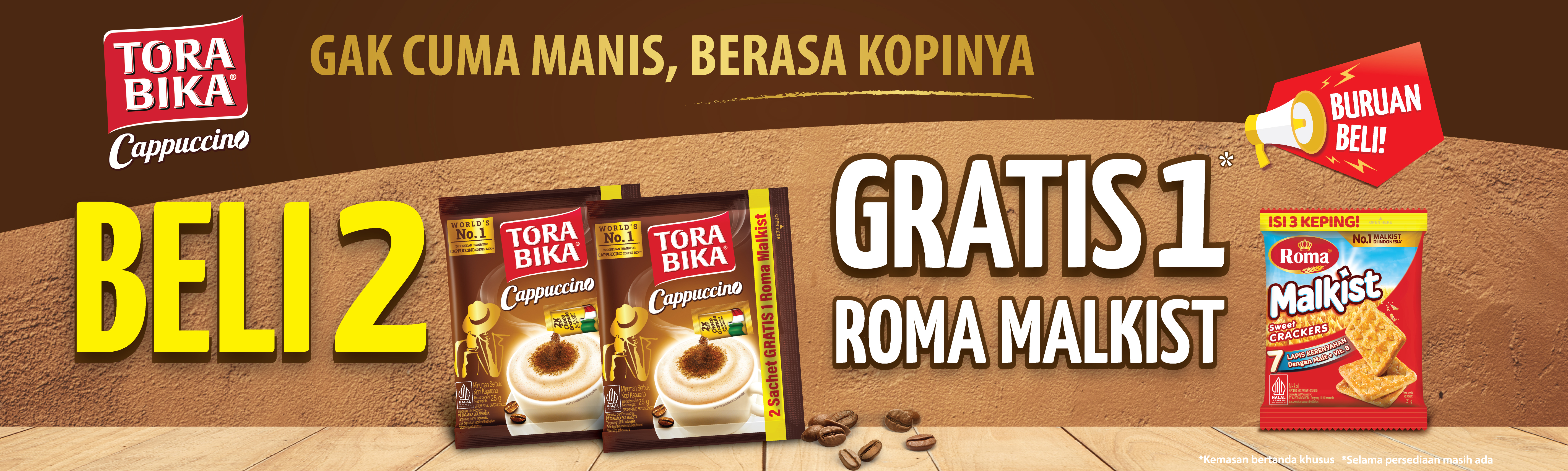 Torabika Cappuccino Banner